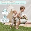 Hobby Horse – koń na kiju dla dzieci 80 cm, beżowy